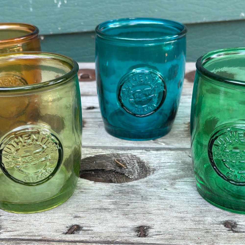 Colorful Glass cups